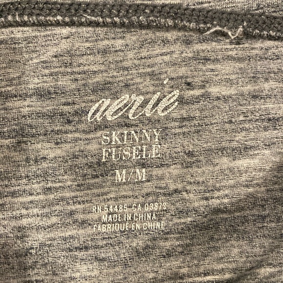 Set of 2 Aerie gray leggings -size Medium - Picture 2 of 6